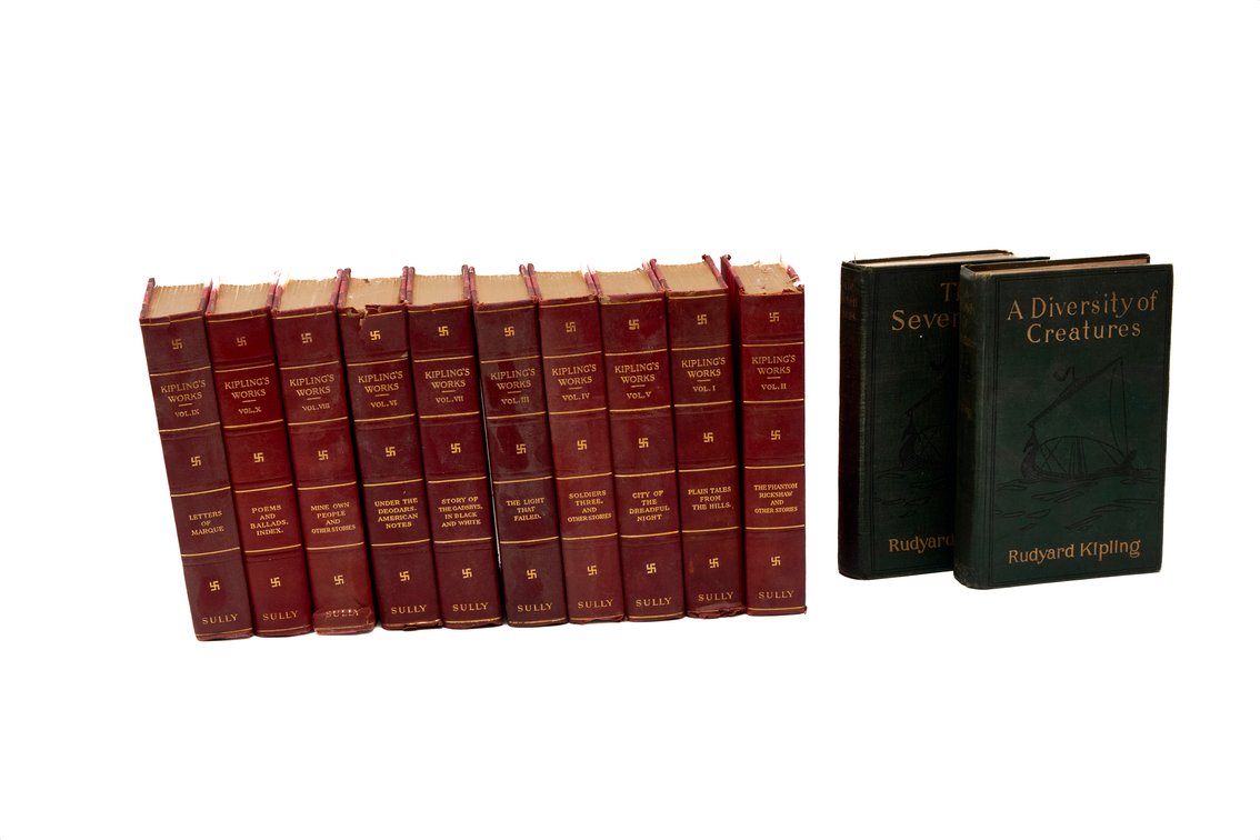 Kipling's Works Collection- Sully- 12 Books
