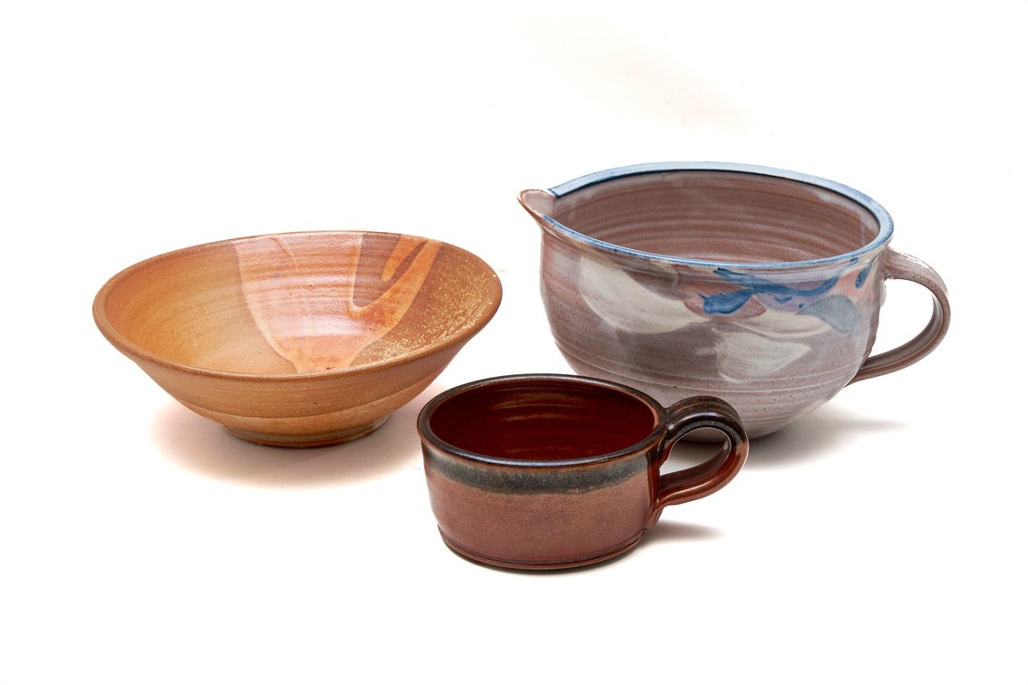 Three (3) Studio Pottery Items