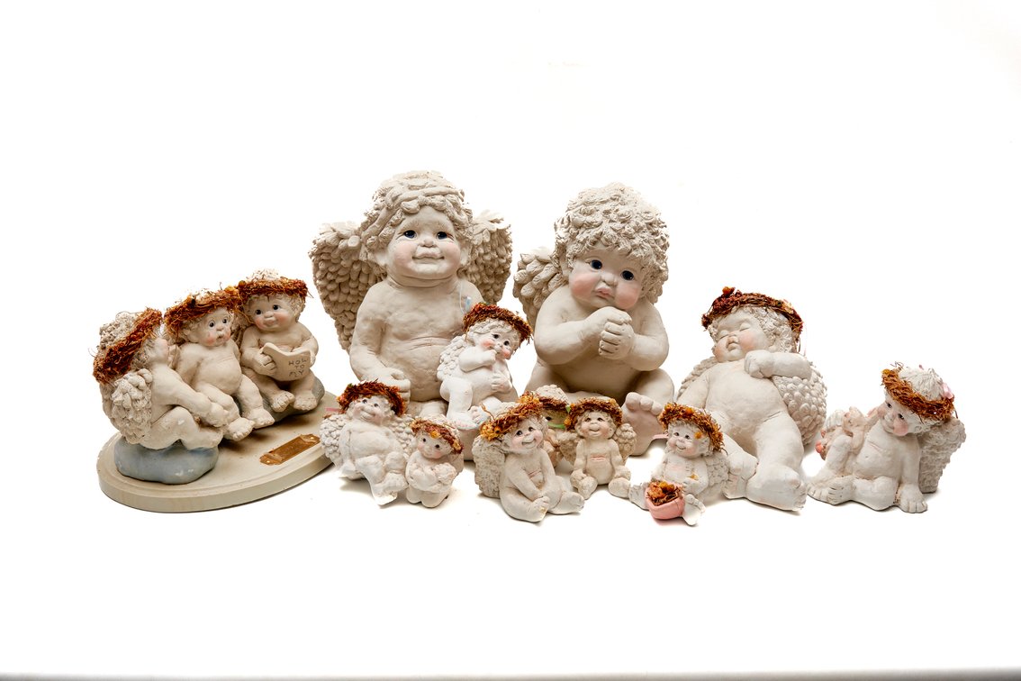 12 Dreamsicles Cherub Figurines- Varying Sizes