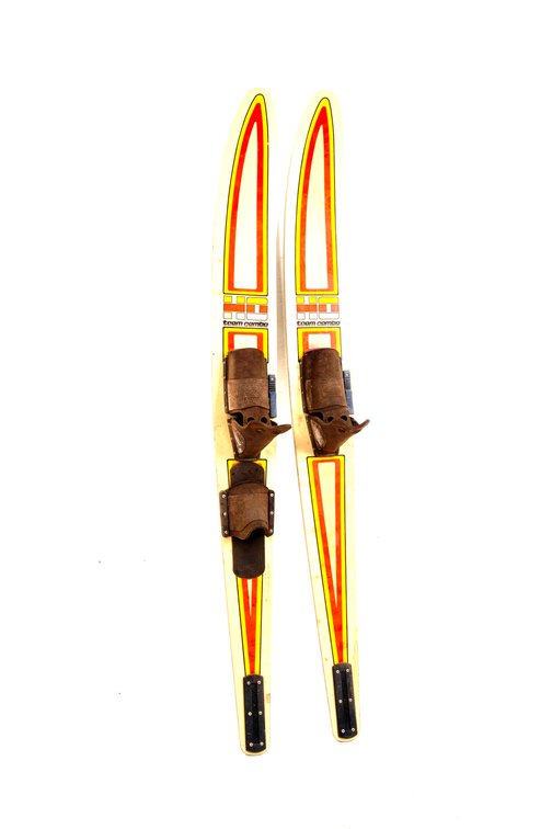Pair of Vintage HO Sports Team Combo Water Skis