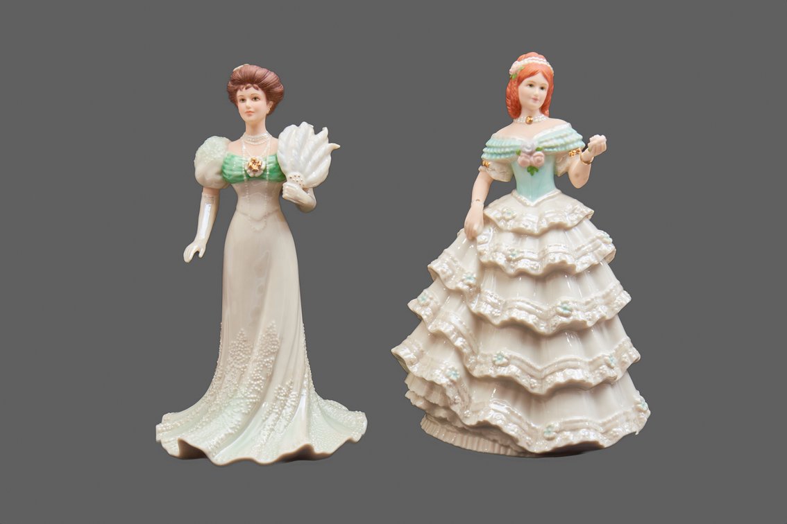 Lenox Porcelain Figurines Ivory Centennial Ball