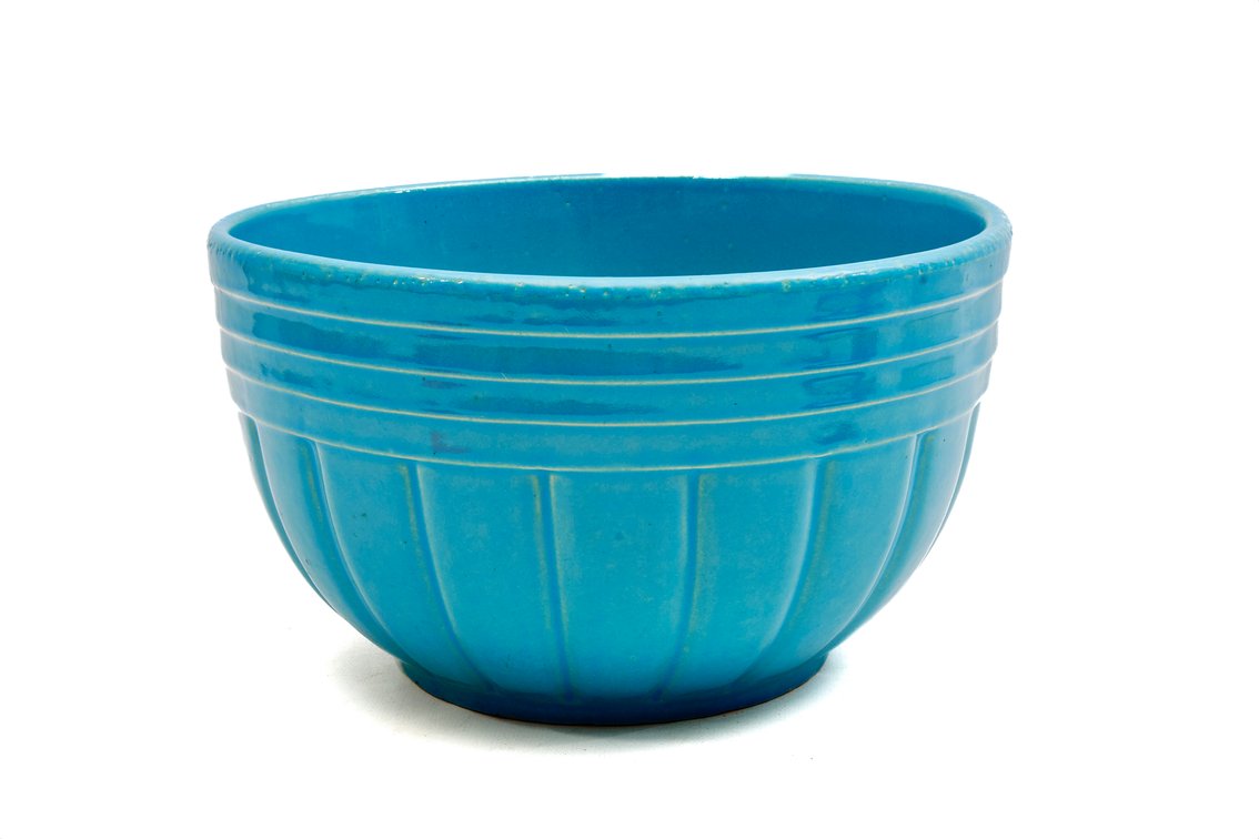 RRP Co Roseville Ohio 10" Blue Mixing Bowl 168