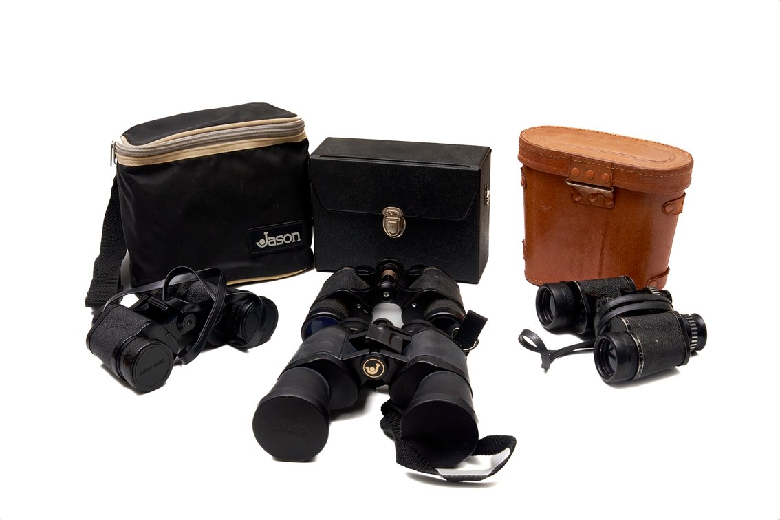 4 Pairs of Binoculars- Jason, Selsi & HollCo
