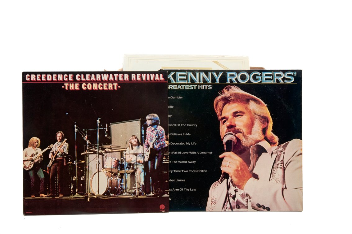 Country and Other Vinyl Records