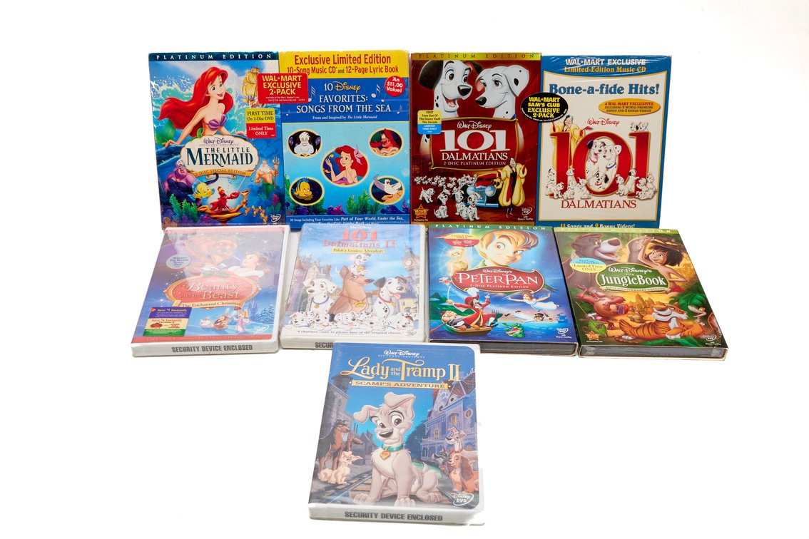 Sealed Disney DVD Lot: 9 Classics, Store Exclusive