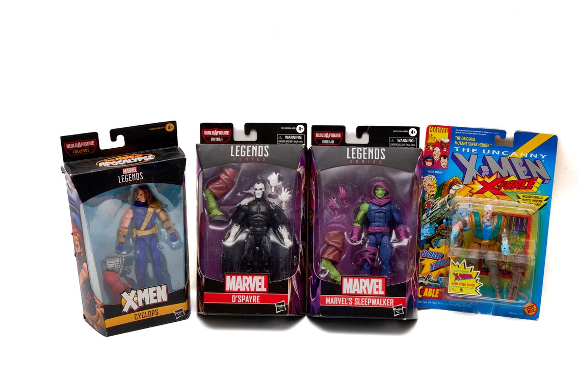 Marvel Legends and X-Men Action Figure Lot (4)