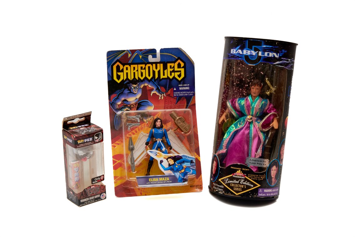 Babylon 5 Delenn, Gargoyles & Venomized PEZ Set