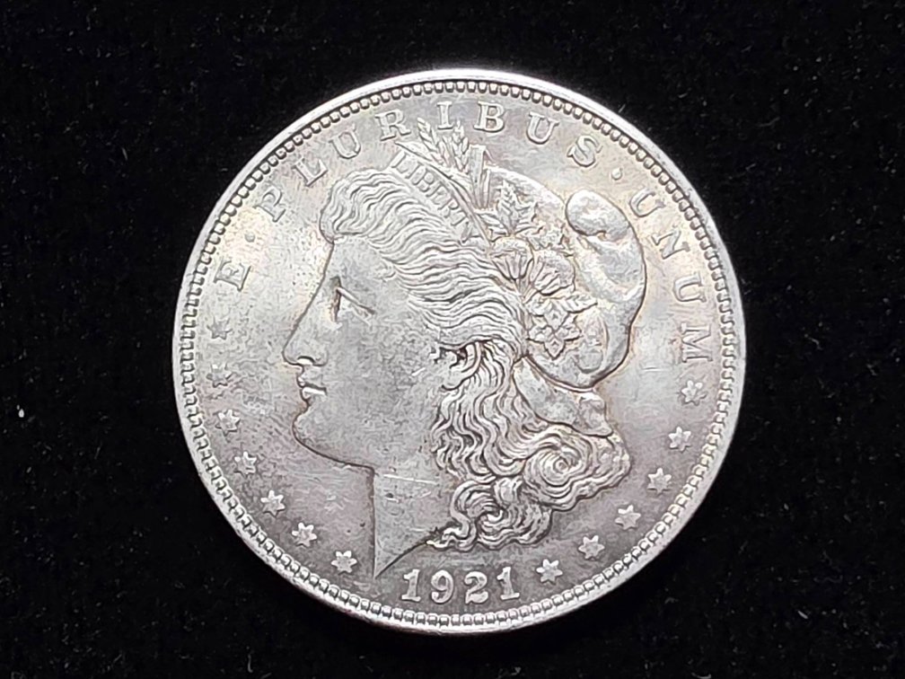 1921 Morgan Silver Dollar United States Coin
