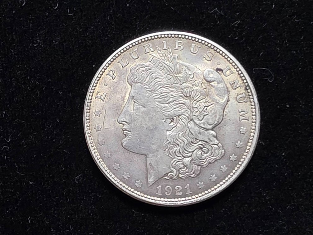 1921 Morgan Silver Dollar US Coin