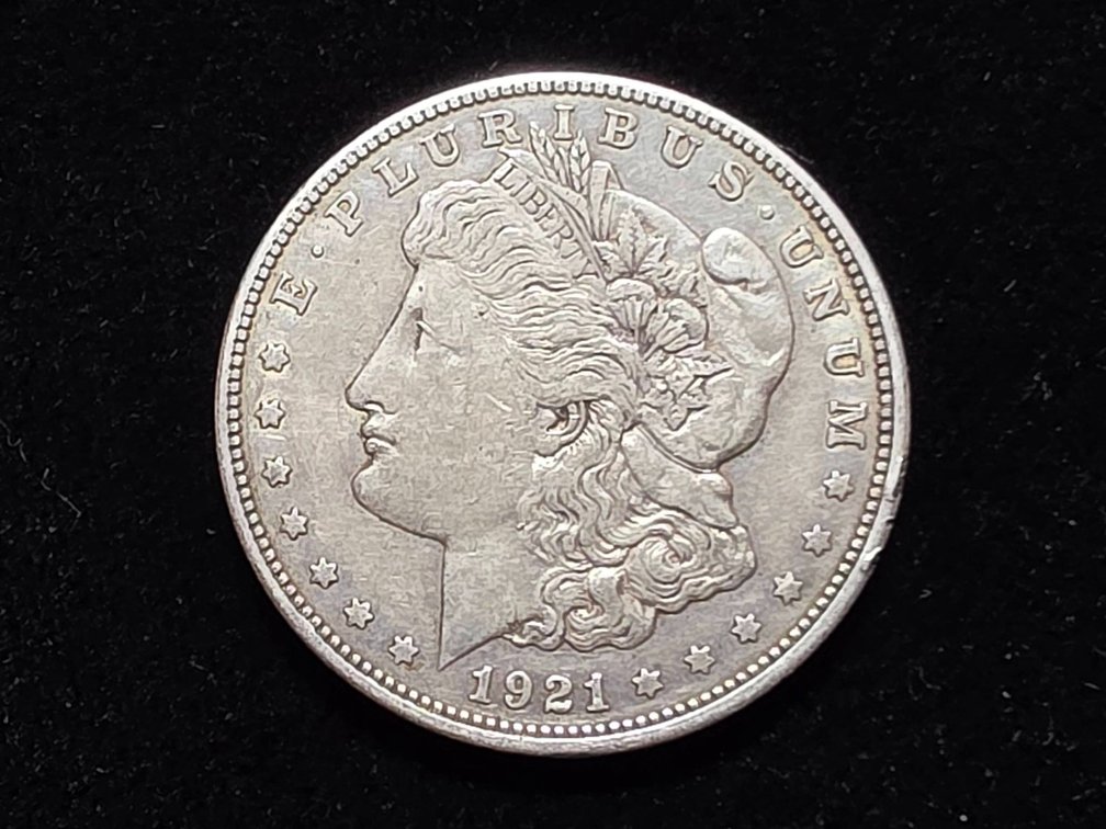 1921-D Morgan Silver Dollar, United States