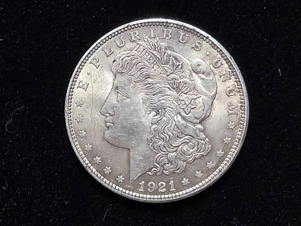 1921 Morgan Silver Dollar, United States