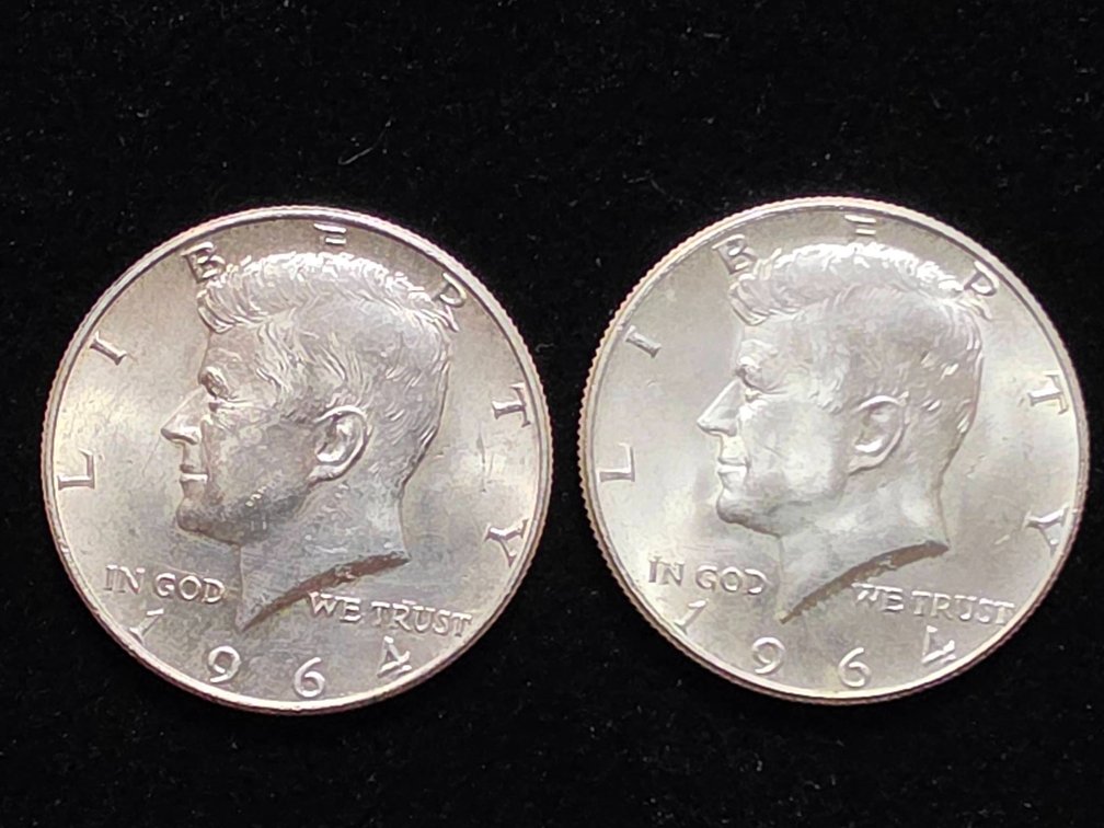 1964 Kennedy Half Dollar Coins