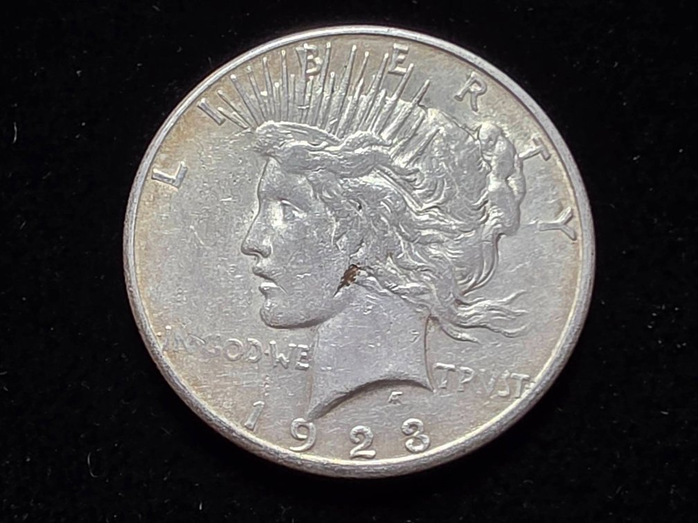 1923-S Peace Silver Dollar US Coin