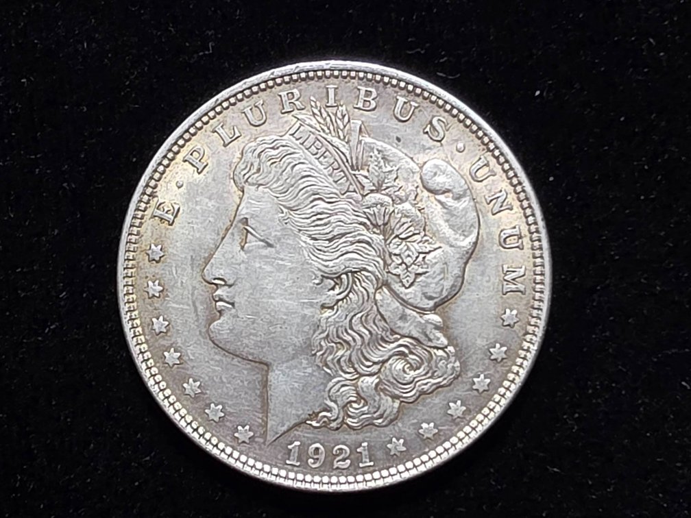1921 Morgan Silver Dollar United States Coin