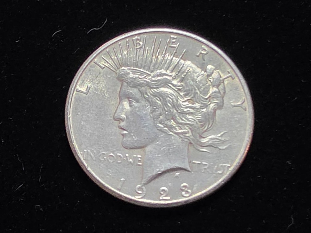 1923 S Peace Silver Dollar US Coin