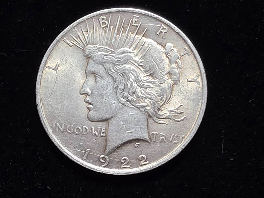 1922 Peace Silver Dollar, United States