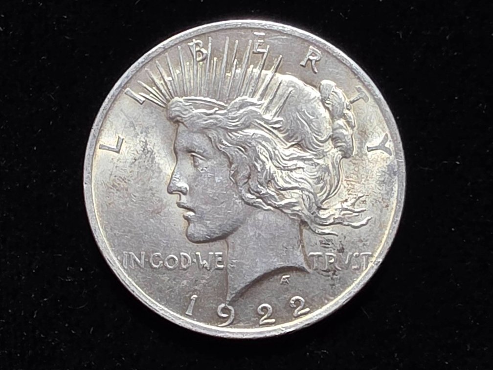 1922 Peace Dollar Silver US Coin