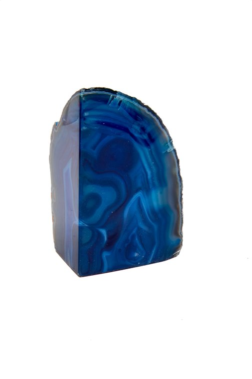 Blue Agate Bookend / Paperweight