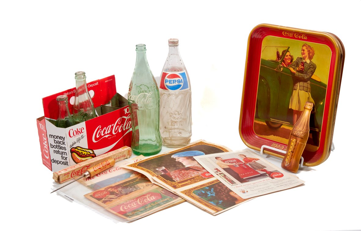 Coca-Cola Collectibles- Trays, Bottles and more