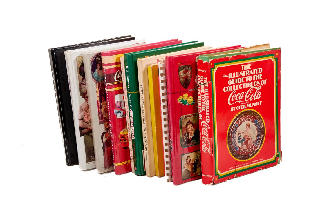 Coca-Cola Collecting Reference Library- Signed +