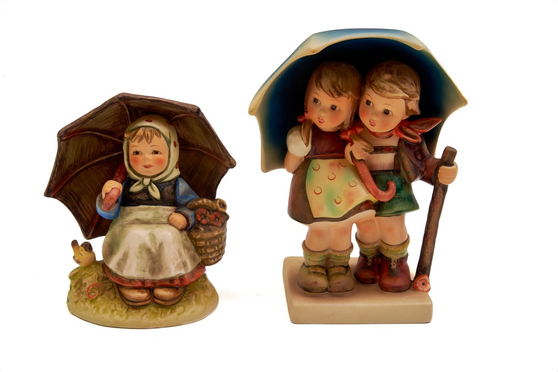 Goebel Hummel Stormy Weather and 1983 Special Ed.