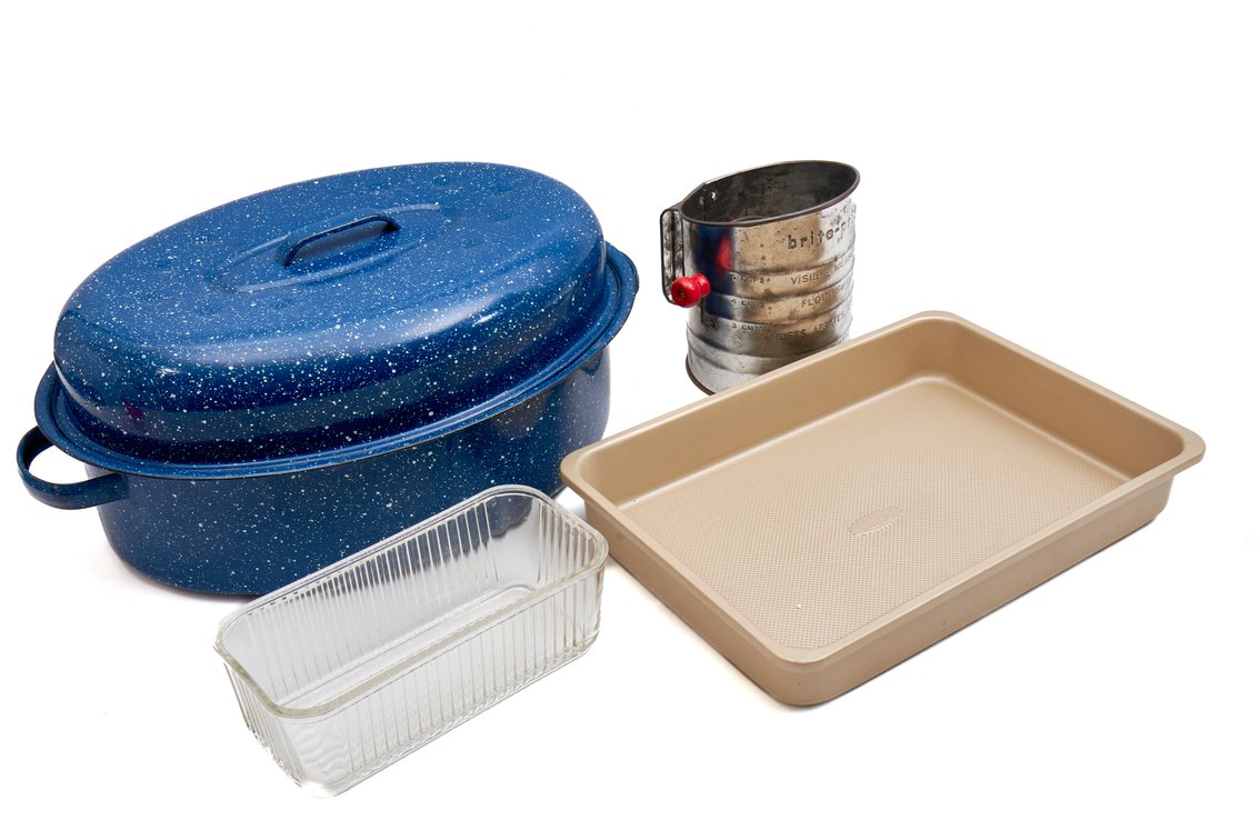 Four (4) Assorted Kitchenware Items