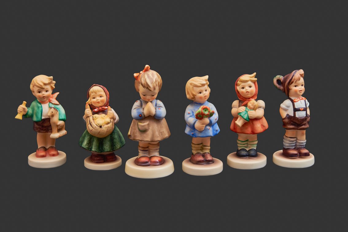 6 Hummel Figurines- W. Germany