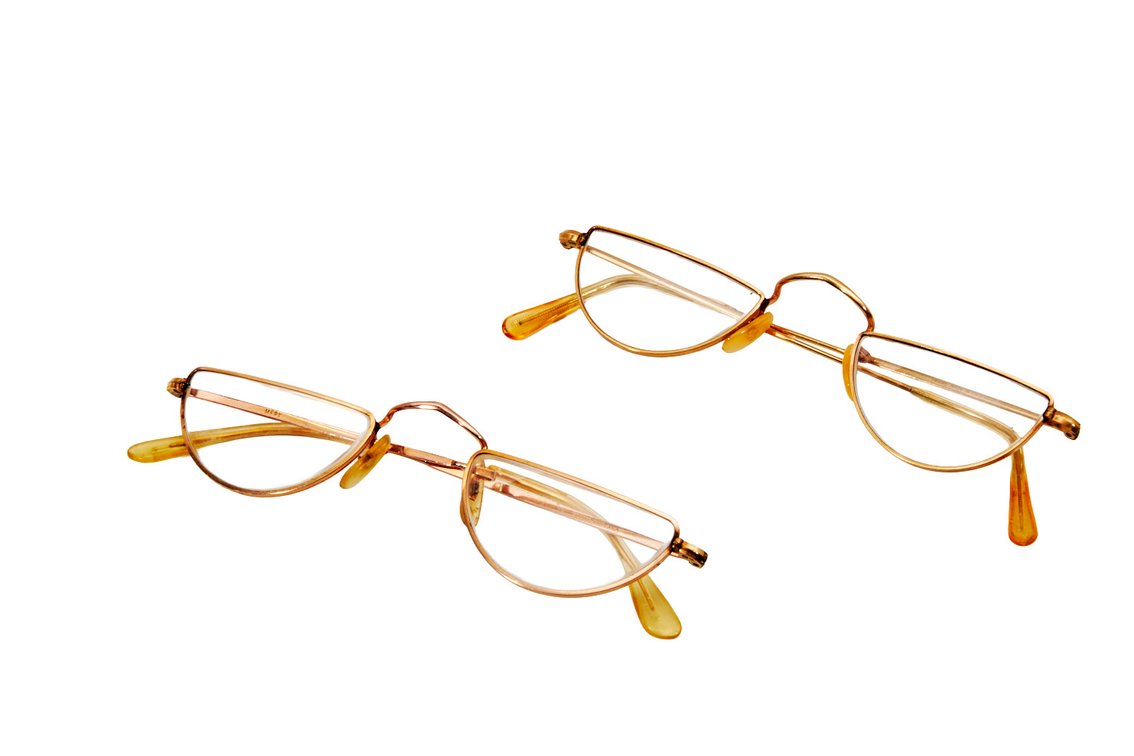 2 Gold-Filled Reader Glasses- Algha & Merx