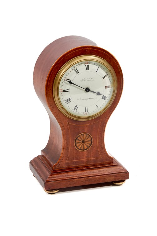 Edwardian Balloon Mantle Clock- 1901-1910