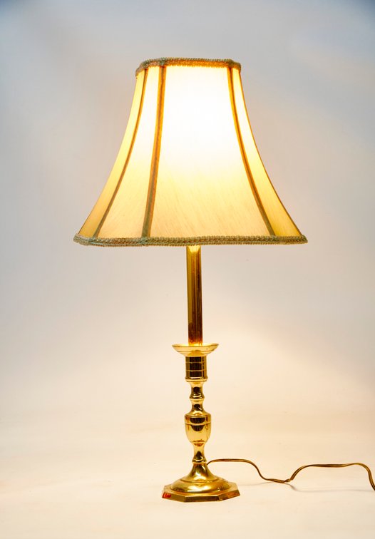 Baldwin Brass Colonial Buffet Candlestick Lamp