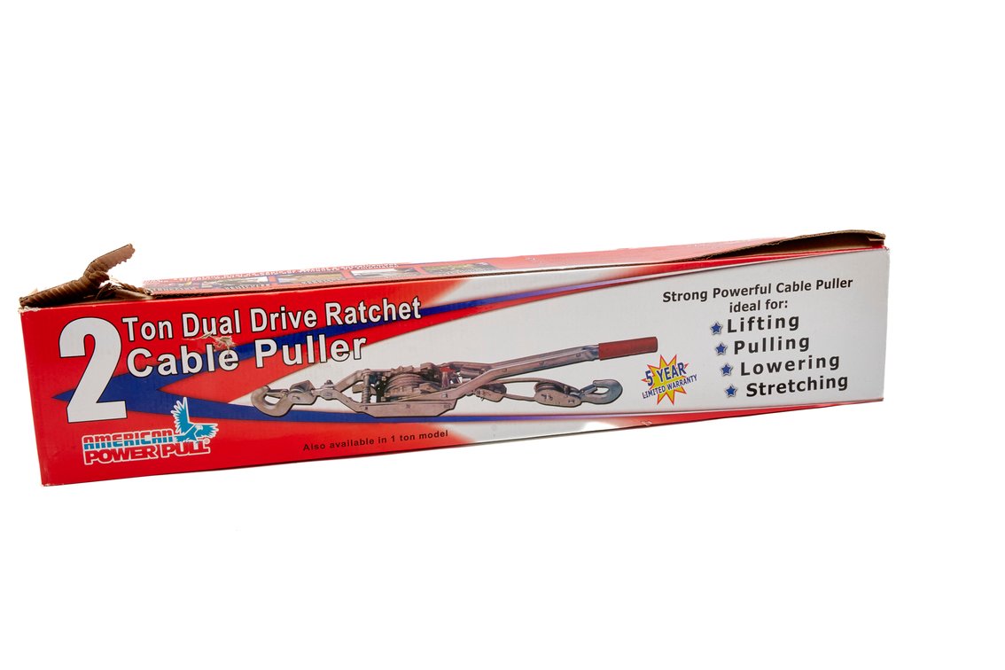 American Power Pull 2 Ton Dual Drive Cable Puller