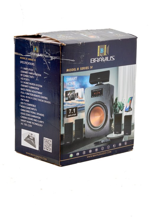 Bravius Audio Series IV Home Theater System - NIB