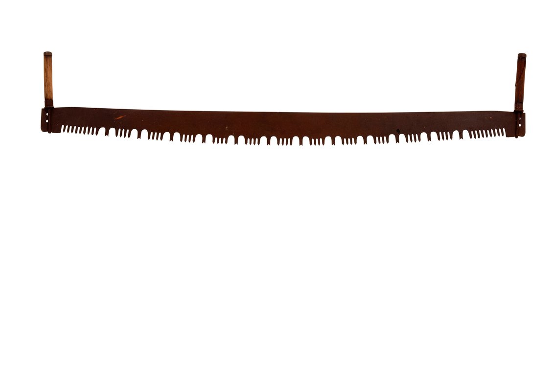 66-Inch Two-Man Crosscut Logging Saw with Handles