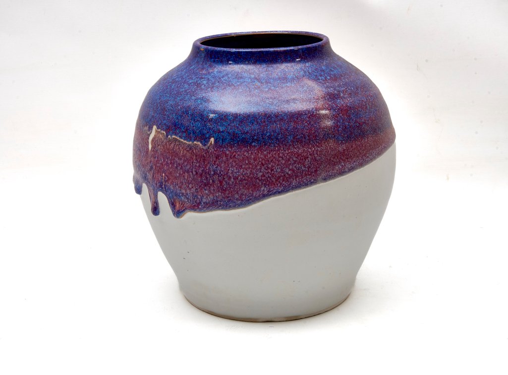Noel Benedict North Georgia Glazed Pottery Vase