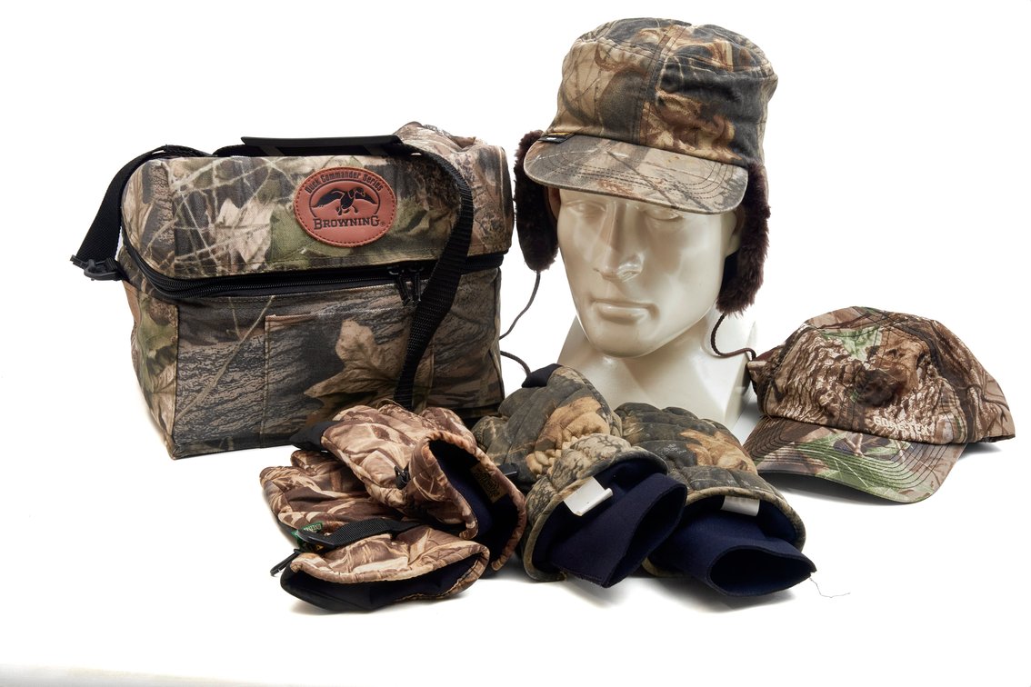 Browning Cooler, Gore-Tex Gloves & Hats