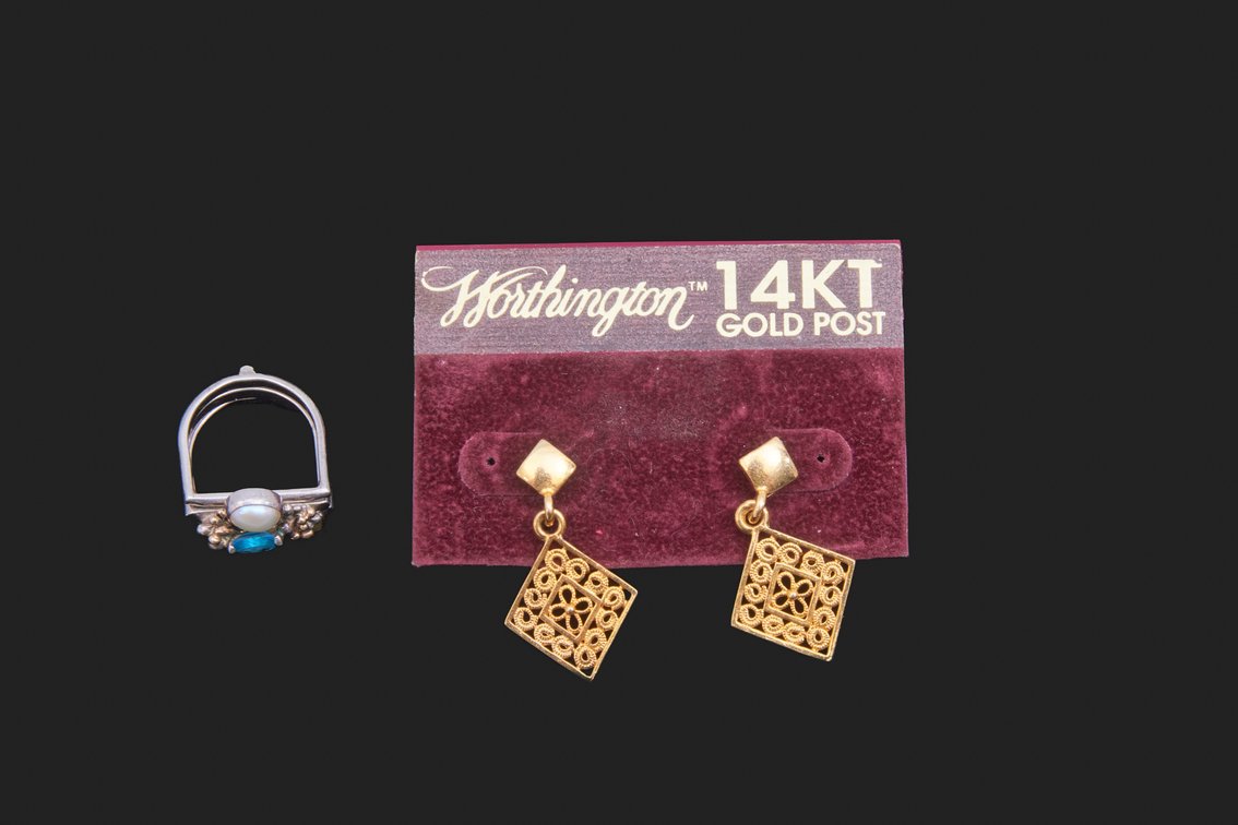 Jewelry with 14K Yellow Gold Elements