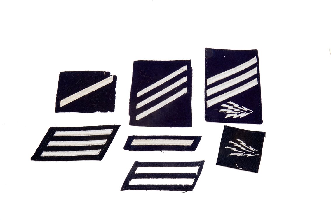 US Navy Vietnam Era Cloth Rank Insignia Patches