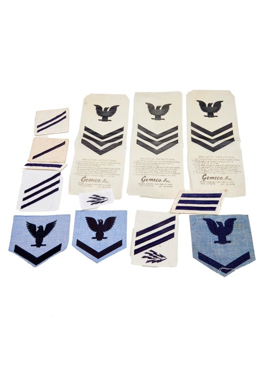 US Navy Rank Patches by Gemsco, Inc. Assortment