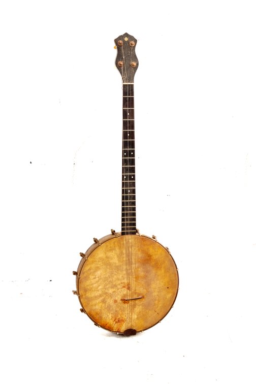 Early 20th Century 5-String Open-Back Banjo