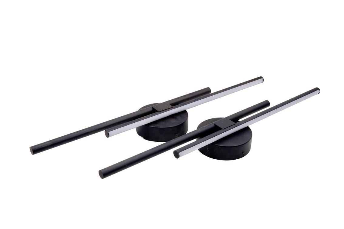 Pair of Minimalist Linear LED Wall Sconces