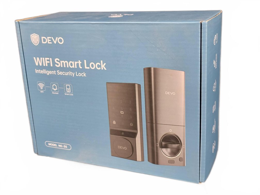 DEVO G5 WiFi Smart Lock with Keypad & IC Card