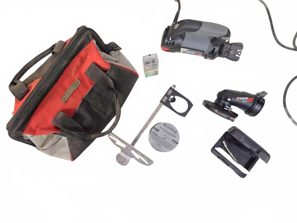RotoZip RZ1500 Kit With Attachments, Tested Working