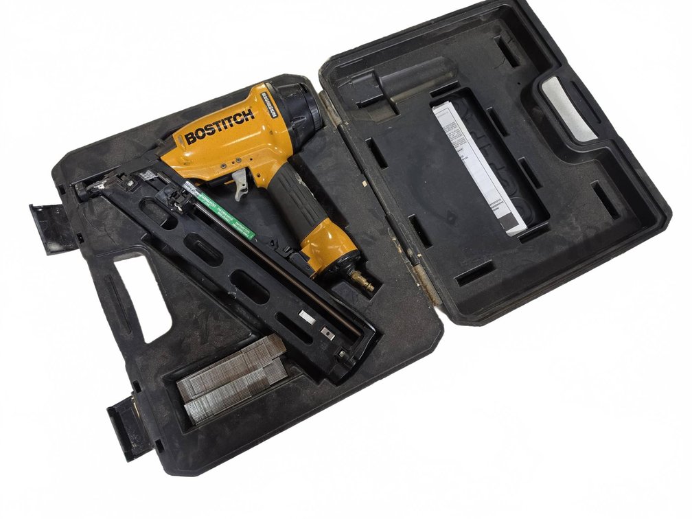 Bostitch Nail Gun With Case, Tested And Working
