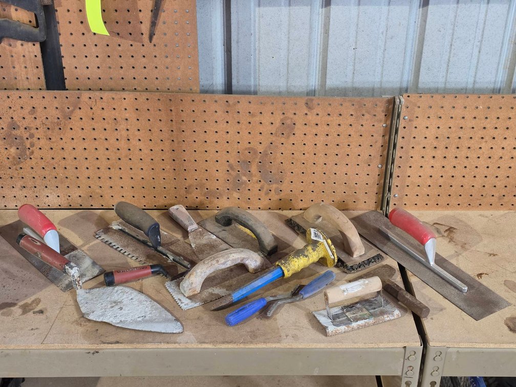 Masonry Hand Tools Lot with Marshalltown