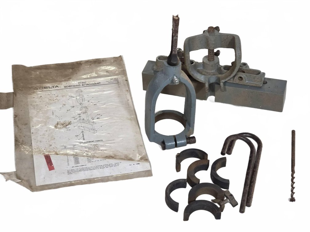 Delta 17-905 Mortising Attachment Set