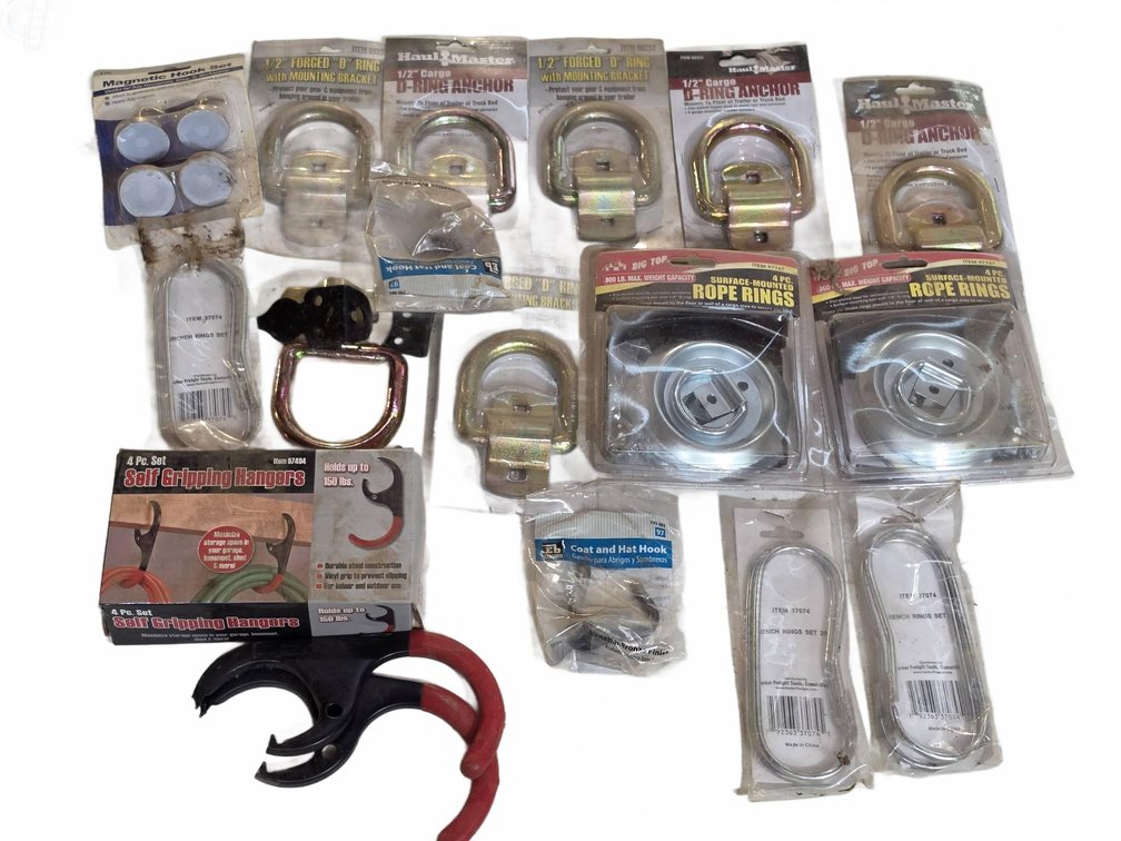 Lot Hardware Tie Down Anchors and Hangers