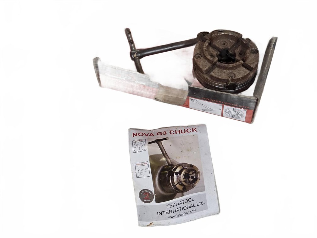 Teknatool Nova G3 Woodturning Chuck with Box