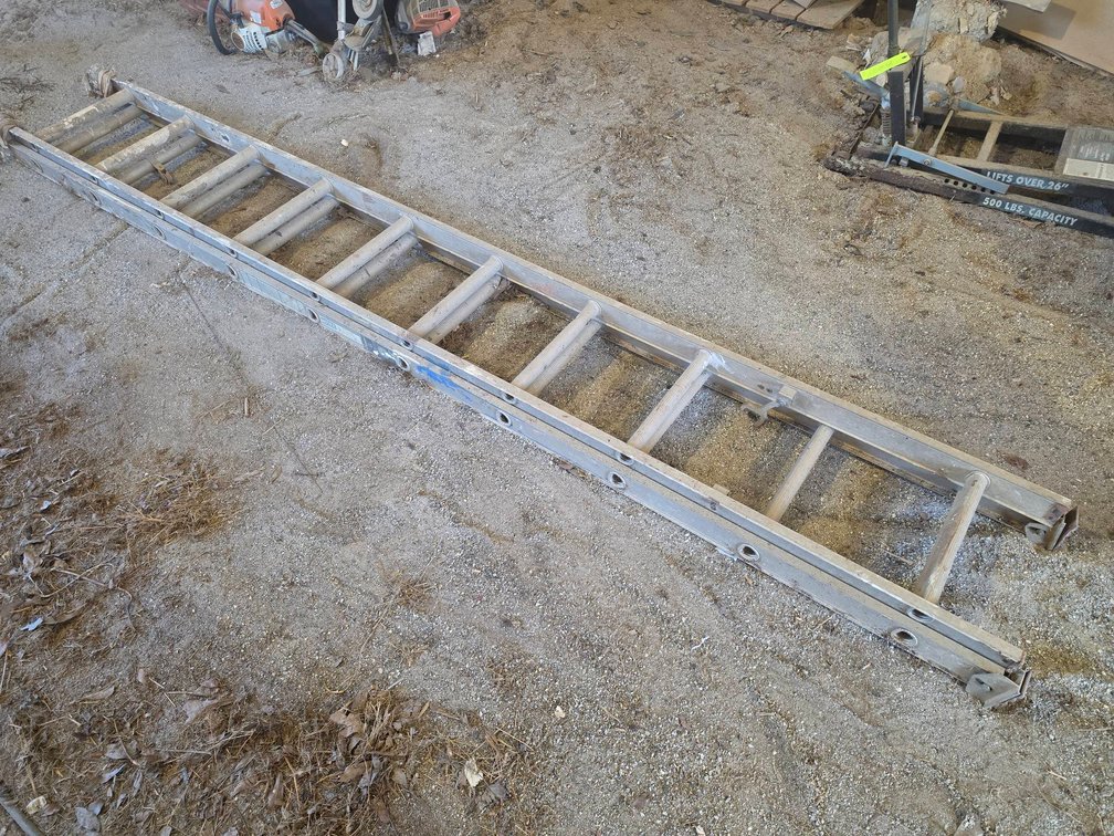 Aluminum 20-Foot Extension Ladder