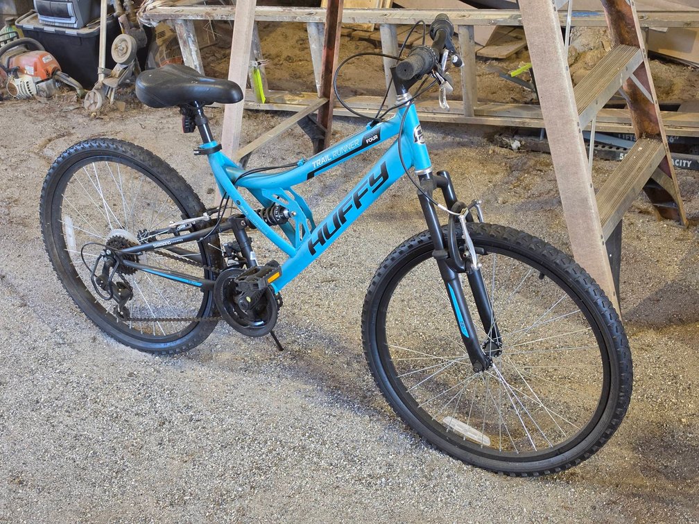 Huffy Trail Runner 24" Dual Suspension Bicycle