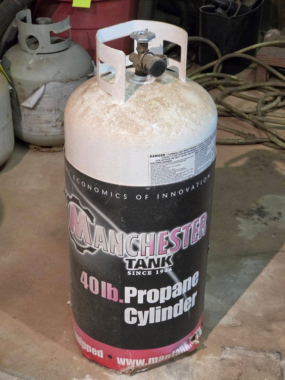Manchester 40 lb. Propane Cylinder Tank
